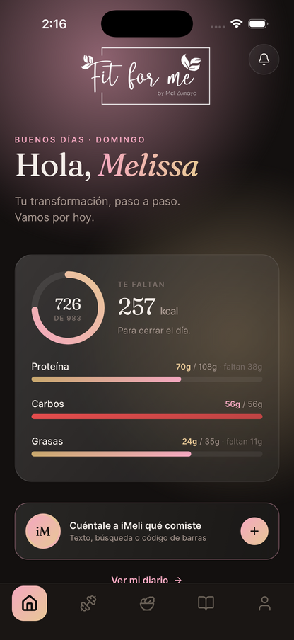 Programa FitForMe